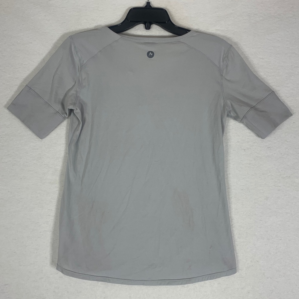 Marmot Cynthia T-Shirt Womens Small Gray Good Performance Hiking Running Tee - Picture 5 of 10